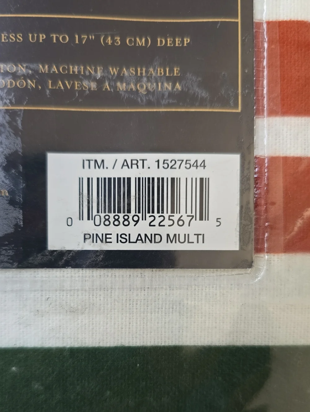 Pendleton Pine Island Twin Sheet Set 3 Piece Bedding with Multicolor Stripes